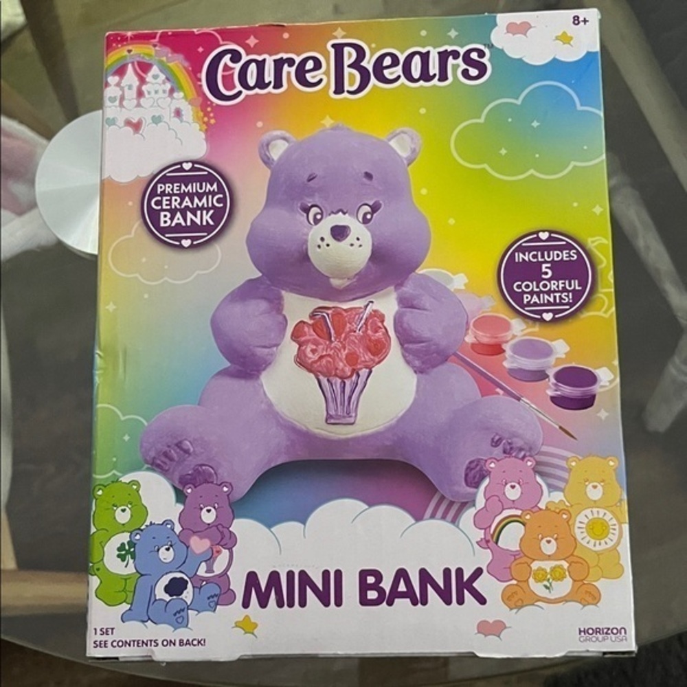 Care Bears Mini Paint your own ceramic bank - Picture 1 of 3